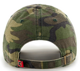 Men's Calgary Flames Camo Camouflage Clean up Adjustable Hat Cap One Size Fits Most