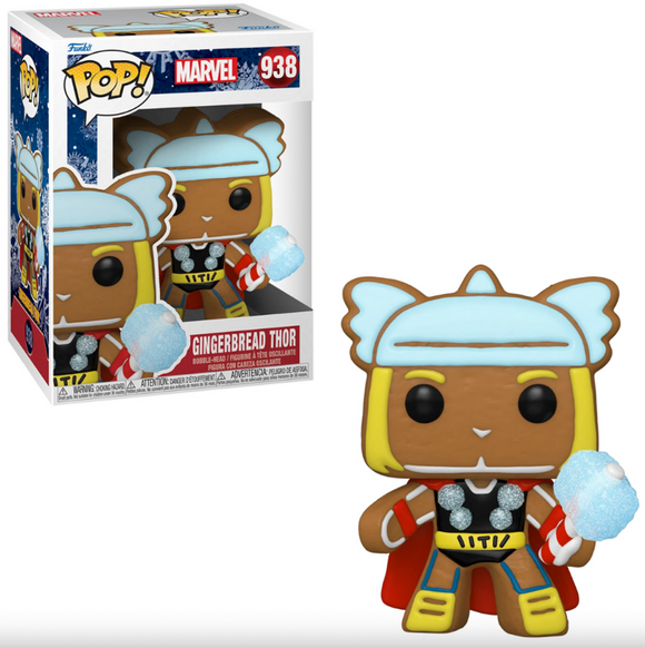 Funko Pop! Marvel: Gingerbread Thor # 938 Figure