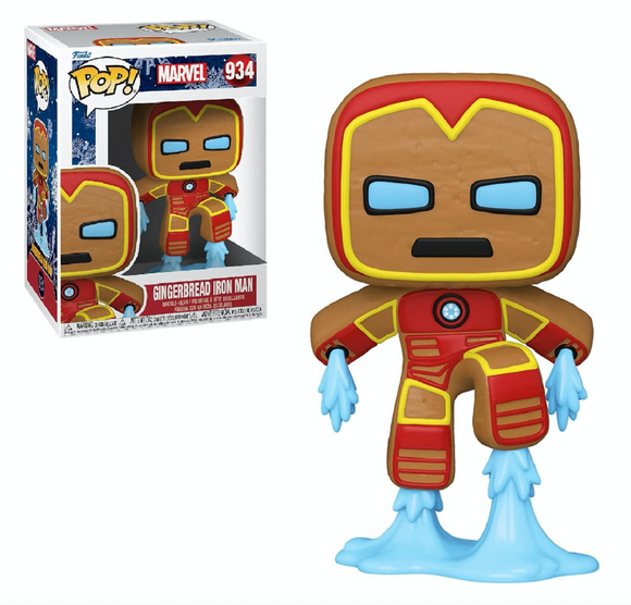 Funko Pop! Marvel: Gingerbread Iron Man # 934 Figure