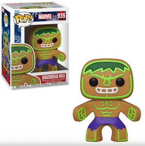 Funko Pop! Marvel: Gingerbread Hulk # 935 Figure