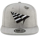 Paper Planes Original Crown Old School 9Fifty Snapback Grey New Era Hat Cap