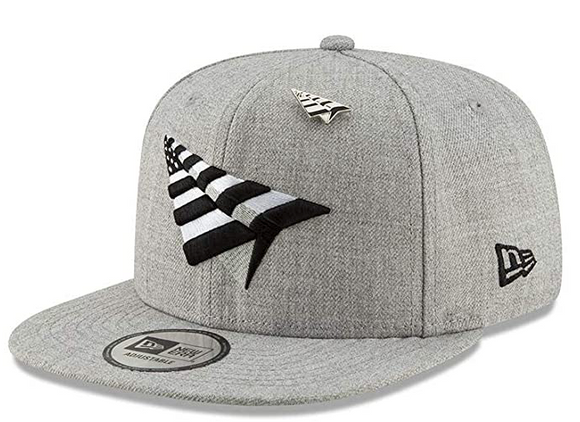Paper Planes Original Crown Old School 9Fifty Snapback Grey New Era Hat Cap