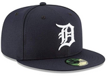 Men's Detroit Tigers New Era Navy 2018 Home Authentic Collection On-Field 59FIFTY Fitted Hat