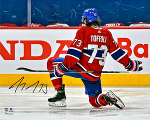 Tyler Toffoli Montreal Canadiens Autographed 8" x 10" Round 2 Series-Winning Goal Celebration Photograph