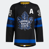 Men's Toronto Maple Leafs adidas Authentic X Drew House Flipside Alternate Jersey - Auston Matthews