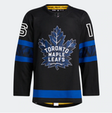 Men's Toronto Maple Leafs adidas Authentic X Drew House Flipside Alternate Jersey - Mitch Marner