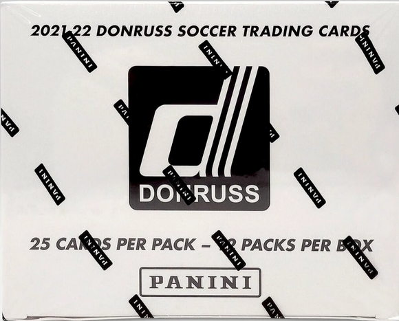 2021/22 Panini Donruss Soccer Jumbo Value 12-Pack Box 25 Cards Per Pack