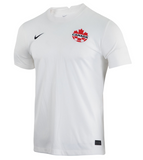 Team Canada Soccer Nike 2021/22 White Away Road Blank Player Replica Jersey