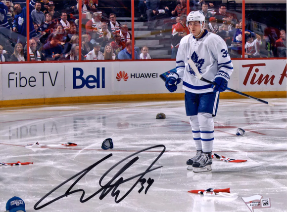 Auston Matthews Toronto Maple Leafs Autographed 1st Game - 4 Goal 16x20 Photo