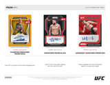 2022 Panini Prizm UFC Hobby Box 12 Packs Per Box 12 Cards Per Pack