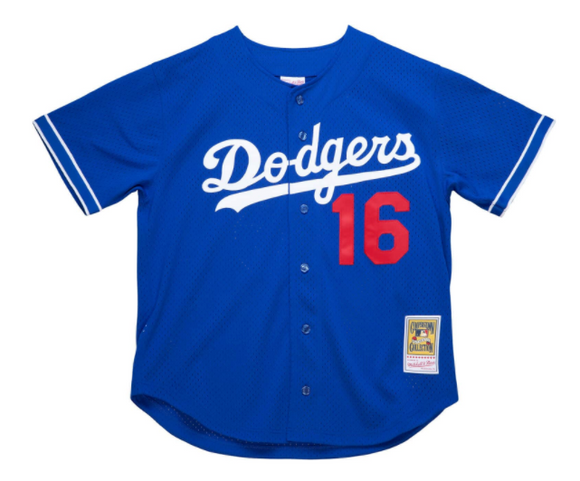 Hideo Nomo Los Angeles Dodgers Mitchell & Ness Cooperstown Collection Mesh Batting Practice Jersey – Royal