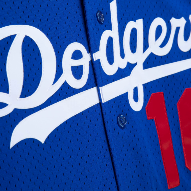 Dodgers mesh jersey hotsell