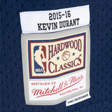 Men's Mitchell & Ness Kevin Durant Navy Oklahoma City Thunder 2015-16 Hardwood Classics Swingman Jersey