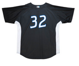 Men's Toronto Blue Jays Roy Halladay Mitchell & Ness Black Cooperstown Collection Batting Practice Jersey