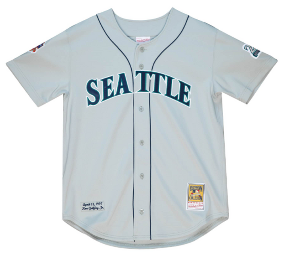 1997 Ken Griffey Jr. Seattle Mariners Mitchell Ness Cooperstown Collection MLB Authentic Jersey