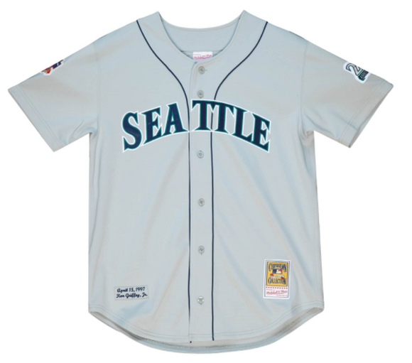 1997 Ken Griffey Jr. Seattle Mariners Mitchell & Ness Cooperstown Collection MLB Authentic Jersey