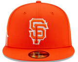Men's San Francisco Giants New Era Orange City Connect 9FIFTY Snapback Adjustable Hat