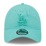 Men's Los Angeles Dodgers New Era Turquoise 9TWENTY Core Classic Twill Adjustable Hat