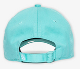 Men's Toronto Raptors New Era Turquoise 9TWENTY Core Classic Twill Adjustable Hat