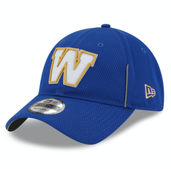 Winnipeg Blue Bombers CFL Football New Era Sideline 9TWENTY Royal Adjustable Cap Hat