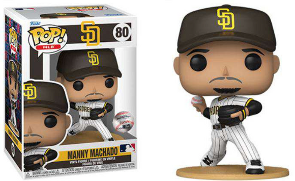 FunKo Pop! San Diego Padres Manny Machado #80 Vinyl Figure MLB Baseball