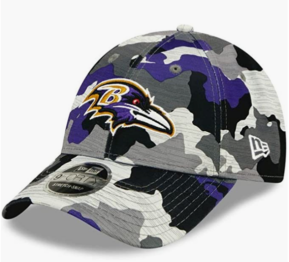 Men's Baltimore Ravens New Era Men's 2022 NFL Training Camp Official 9FORTY Adjustable Hat