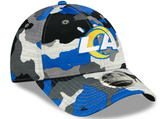 Men's Los Angeles Rams New Era Men's 2022 NFL Training Camp Official 9FORTY Adjustable Hat