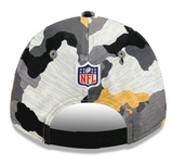 Men's Pittsburgh Steelers New Era Men's 2022 NFL Training Camp Official 9FORTY Adjustable Hat