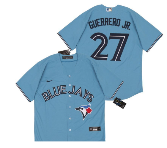 Toronto Blue Jays Vladimir Guerrero Jr Nike Child Powder Blue