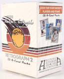 2022 Historic Autographs Retrograph 2 Baseball Hobby Box 5 Packs Per Box, 8 Cards Per Pack