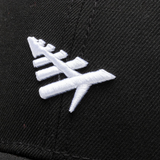 Paper Planes Icon II Structured Buckle Adjustable Dad New Era Black Hat Cap