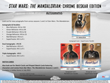 Star Wars The Mandalorian Chrome Beskar Edition Hobby Box
