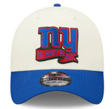 Men's New York Giants New Era Cream/Royal 2022 Sideline 39THIRTY 2-Tone Flex Hat