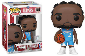 NBA Kawhi Leonard City Edition 2021 Los Angeles Clippers Basketball #145 Pop! Vinyl Action Figure