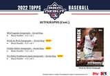 2022 Topps Pro Debut Baseball Hobby Box 24 Packs Per Box, 8 Cards Per Pack