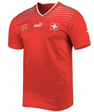 Men's Switzerland National Team Puma 2022/23 World Cup Home Replica Jersey - Red