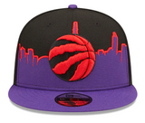 Men's Toronto Raptors New Era Purple/Black 2022 Tip-Off 9FIFTY Snapback Adjustable Hat