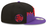 Men's Toronto Raptors New Era Purple/Black 2022 Tip-Off 9FIFTY Snapback Adjustable Hat