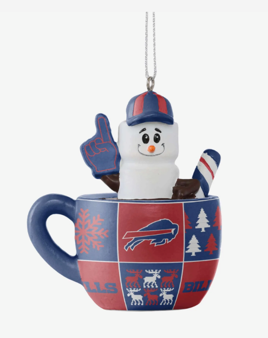 Buffalo Bills Smores Mug Ornament NFL Football by Forever Collectibles