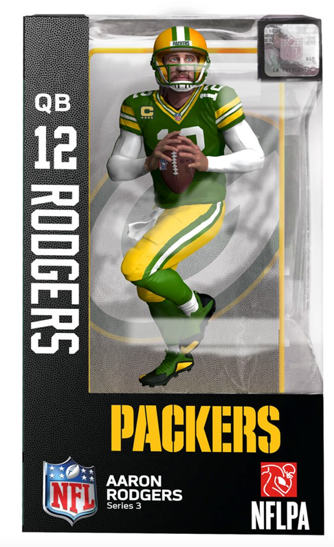 Aaron Rodgers Green Bay Packers Series 3 Unsigned Imports Dragon 7