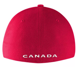 Men's Team Canada Hockey Nike Classic99 Swoosh Performance - Flex Fit Hat - Red