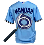 Alek Manoah Signed Toronto Blue Jays Replica Nike Jersey Inscribed with "1st Win", "MLB Debut", and "May 27th 2021" LE/66