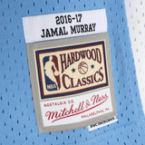 Men's Denver Nuggets Jamaal Murray Mitchell & Ness Blue 2016-17 Hardwood Classics Swingman Jersey
