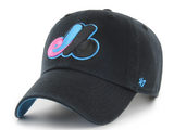 Men's Montreal Expos 47 Brand Ocean Drive Clean Up Adjustable Buckle Cap Hat