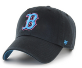 Men's Boston Red Sox 47 Brand Ocean Drive Clean Up Adjustable Buckle Cap Hat