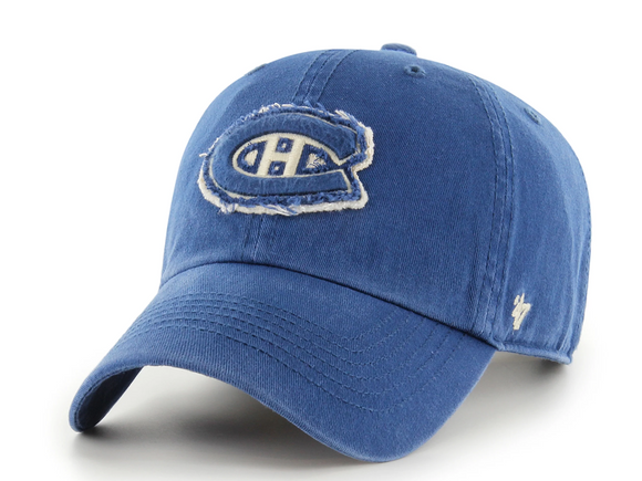 Men’s NHL Montreal Canadiens ’47 Brand Chasm Blazer Clean Up – Adjustable Hat