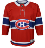 Montreal Canadiens Red Premier Youth Blank Hockey Jersey - Multiple Sizes - Bleacher Bum Collectibles, Toronto Blue Jays, NHL , MLB, Toronto Maple Leafs, Hat, Cap, Jersey, Hoodie, T Shirt, NFL, NBA, Toronto Raptors