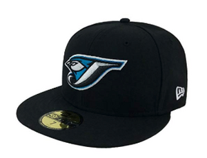 Men's Toronto Blue Jays Retro Black Cooperstown 59fifty Fitted New