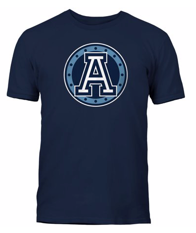 Men's Toronto Argonauts Blue Primary Logo CFL Football T Shirt - Multiple Sizes - Bleacher Bum Collectibles, Toronto Blue Jays, NHL , MLB, Toronto Maple Leafs, Hat, Cap, Jersey, Hoodie, T Shirt, NFL, NBA, Toronto Raptors