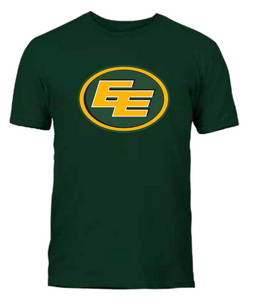 Men's Edmonton Eskimos Green Primary Logo CFL Football T Shirt - Multiple Sizes - Bleacher Bum Collectibles, Toronto Blue Jays, NHL , MLB, Toronto Maple Leafs, Hat, Cap, Jersey, Hoodie, T Shirt, NFL, NBA, Toronto Raptors